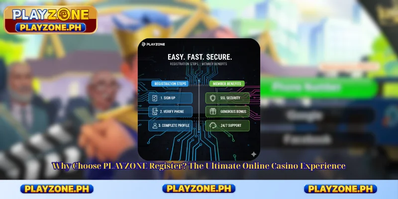 Why Choose PLAYZONE Register? The Ultimate Online Casino Experience