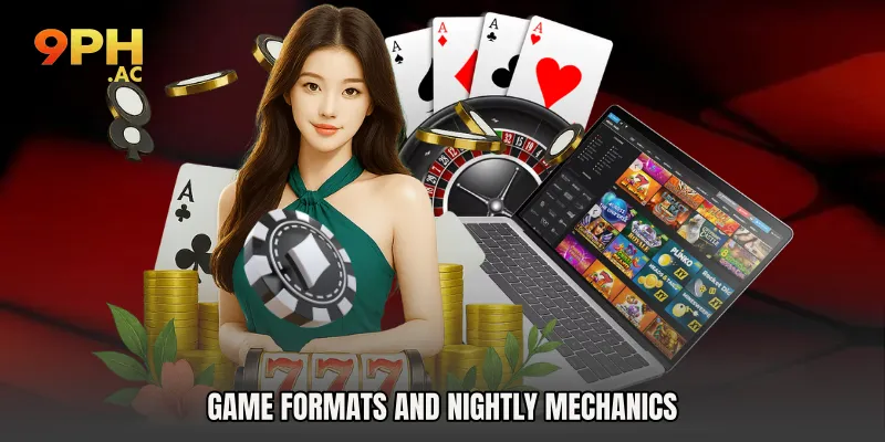 Game Formats and Nightly Mechanics