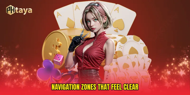 Navigation Zones That Feel Clear