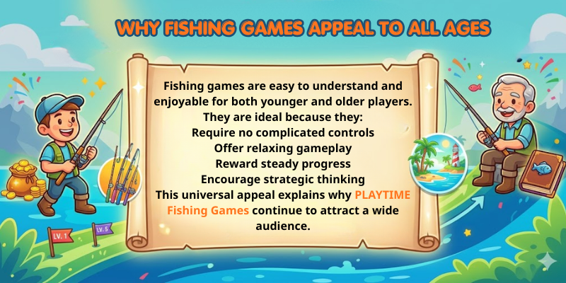 Why Fishing Games Appeal to All Ages