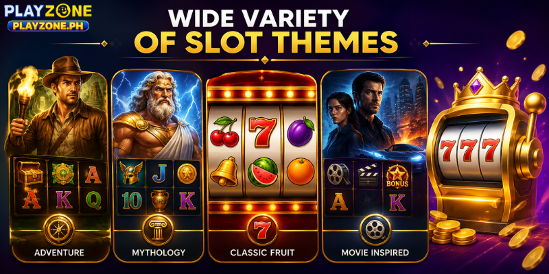 Wide Range of Slot Themes